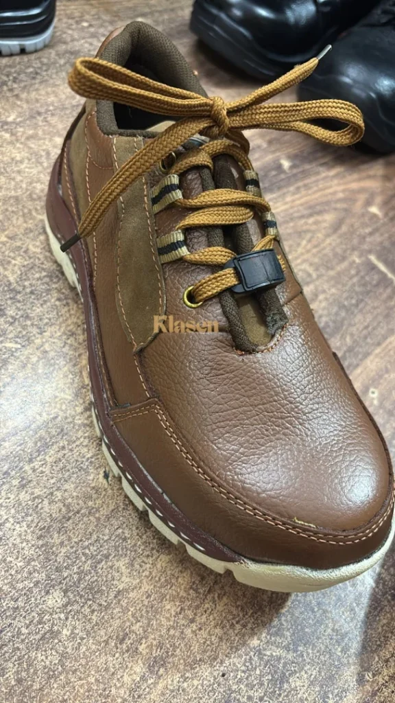 Sporty Safety brown shoes