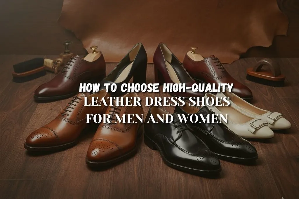 How to Choose High-Quality Leather Dress Shoes for Men and Women